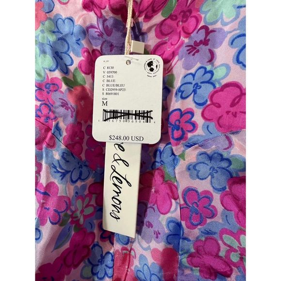 NWT FOR LOVE & LEMONS X Free People Angie Puff Sleeve Mini Dress Size Medium - Picture 5 of 5